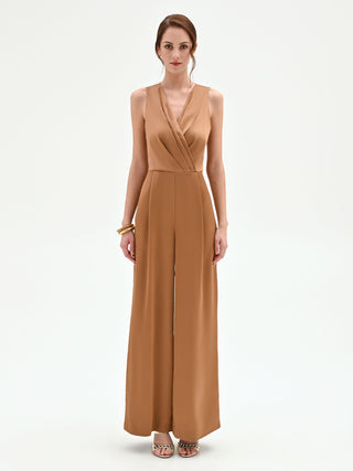 Bronze-brown jumpsuit,