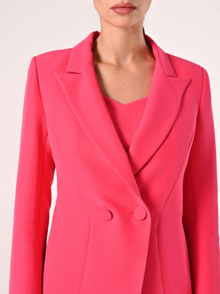 Fuchsia Technical Fabric Jacket