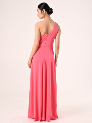 Camellia Pink Dress in Flowy Fabric