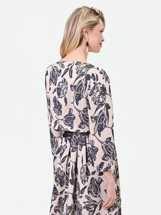 Giacca corta aperta jacquard