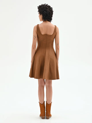 A-Linien-Kleid mit Dainetto-Effekt