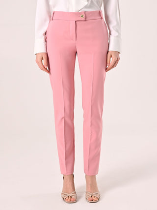 Pink Trousers in Technical Fabric