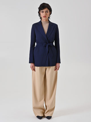 Blue dressing gown jacket